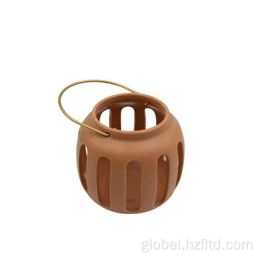 Terracotta Ceramic Lantern Terracotta Ceramic Lantern Candle Holder Supplier